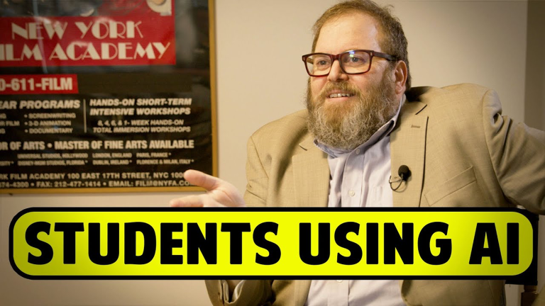 Film School Professor Comments On Whether Students Should Use AI - Eric Conner