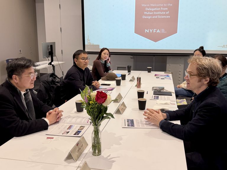 Wuhan Institute of Design and Sciences Visits NYFA