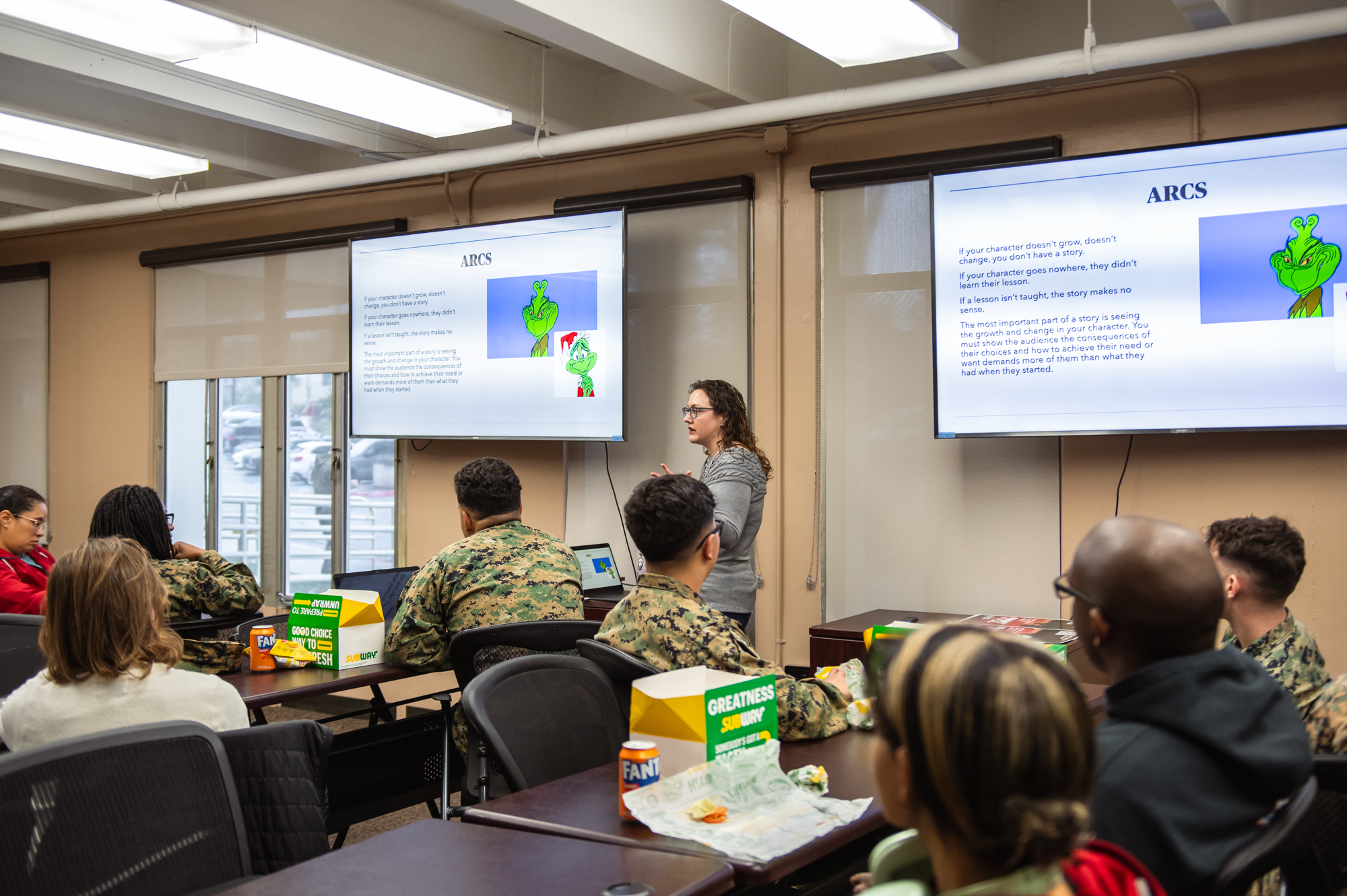 NYFA Hosts Camp Pendleton Lunch and Learn for Transitioning Marines