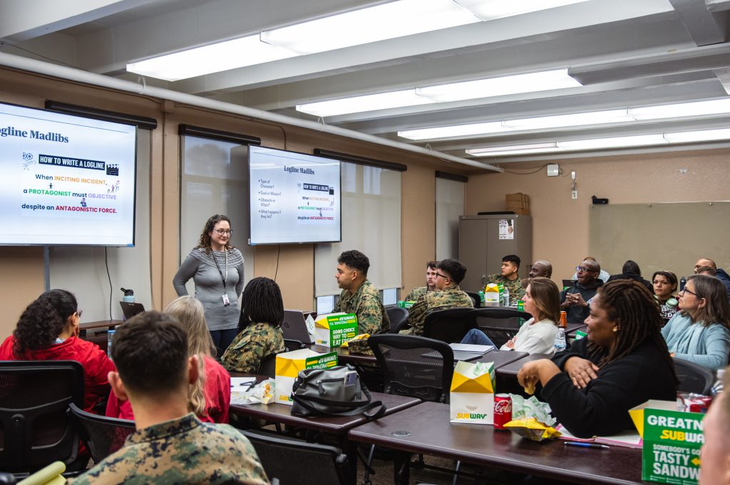 NYFA Hosts Camp Pendleton Lunch and Learn for Transitioning Marines